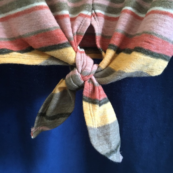 Madewell | Stripe Tie-Waist Tee - Picture 5 of 7